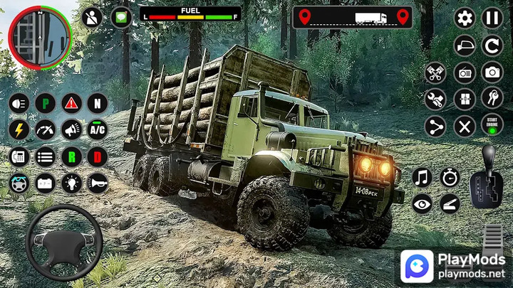 4x4 Truck driving offroad 2023<span>(Speed change)</span> screenshot image 1_Popularmodapk.com