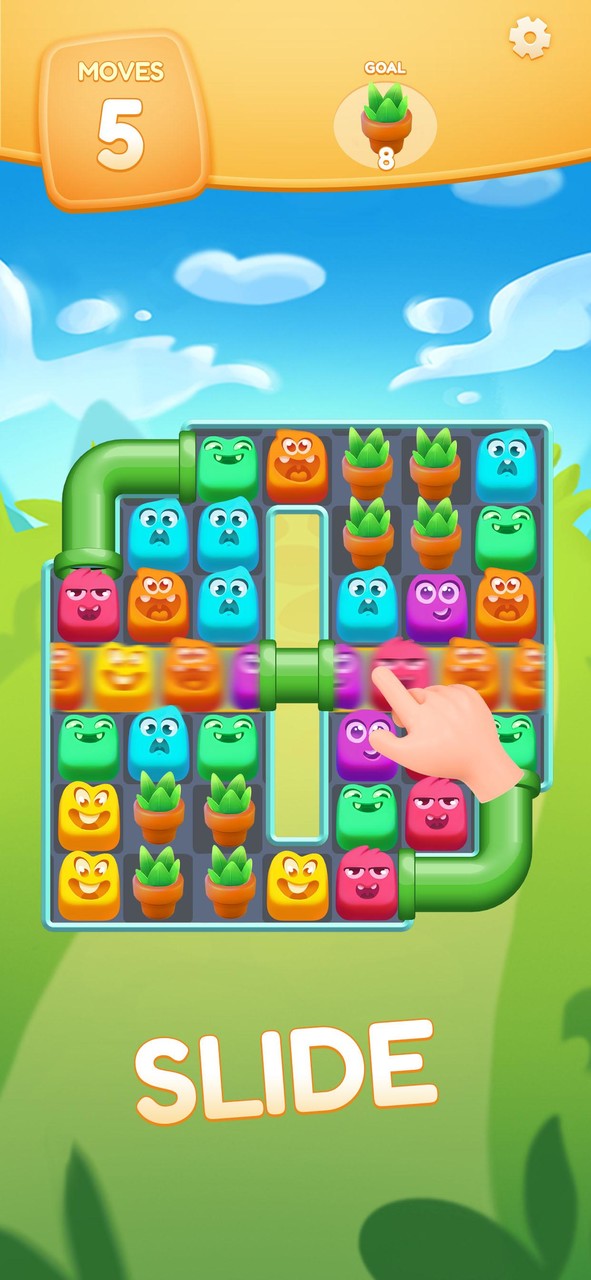 Gummy Slide screenshot image 1_Popularmodapk.com