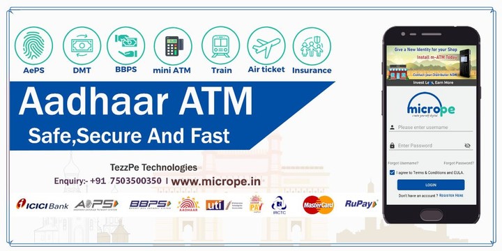 Micrope- Aadhaar ATM, Money Transfer, Bill Payment screenshot image 8_Popularmodapk.com