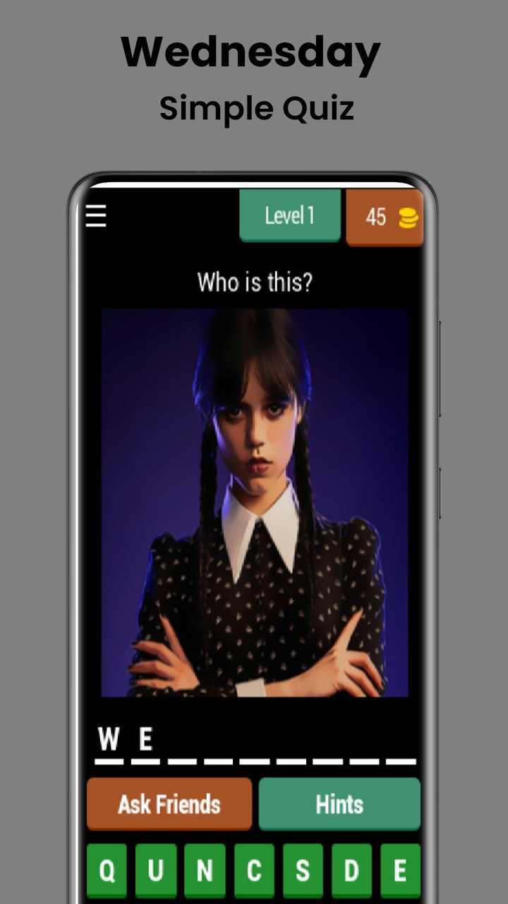 Wednesday Simple Quiz screenshot image 2_Popularmodapk.com
