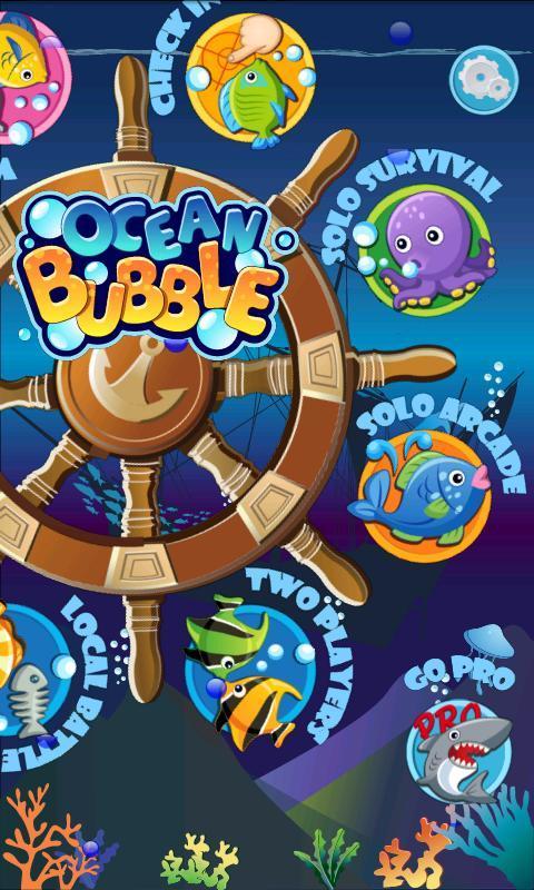 (HD) Ocean Bubble Shooter screenshot image 1_Popularmodapk.com