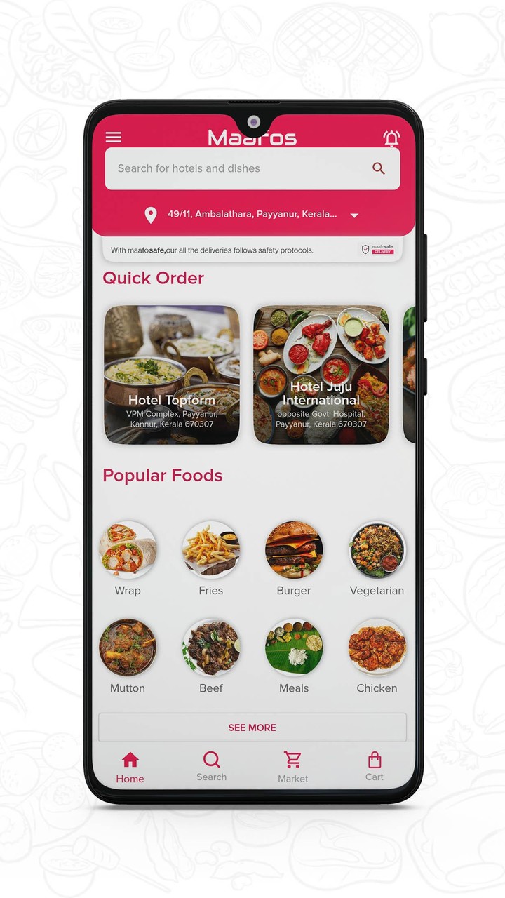 Maafos - Online Food Delivery screenshot image 2_Popularmodapk.com