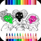 Hocus Pocus Coloring Book3.0_Popularmodapk.com