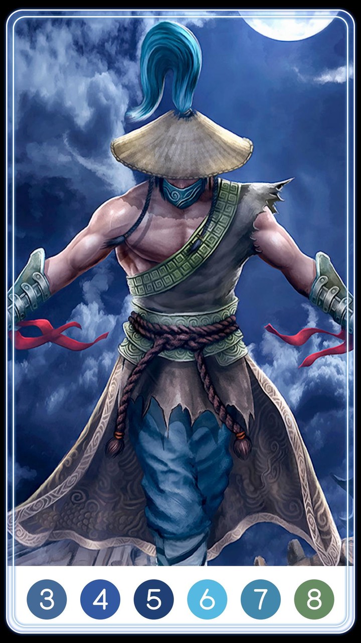 Wuxia Color by Number screenshot image 5_Popularmodapk.com