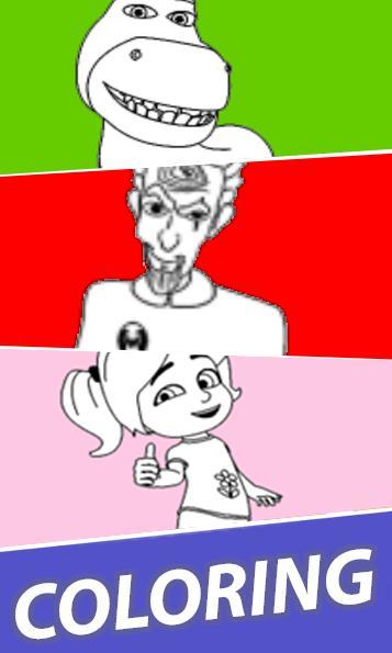 Super The Robot Boy Coloring screenshot image 4_Popularmodapk.com