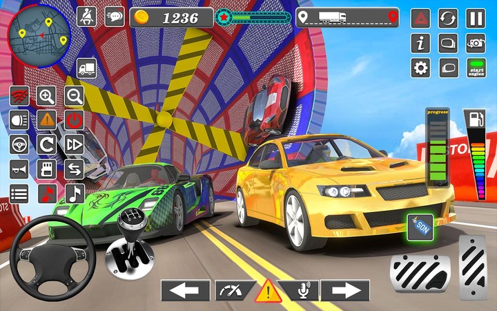 GT Car Stunt: Driving School screenshot image 1_Popularmodapk.com