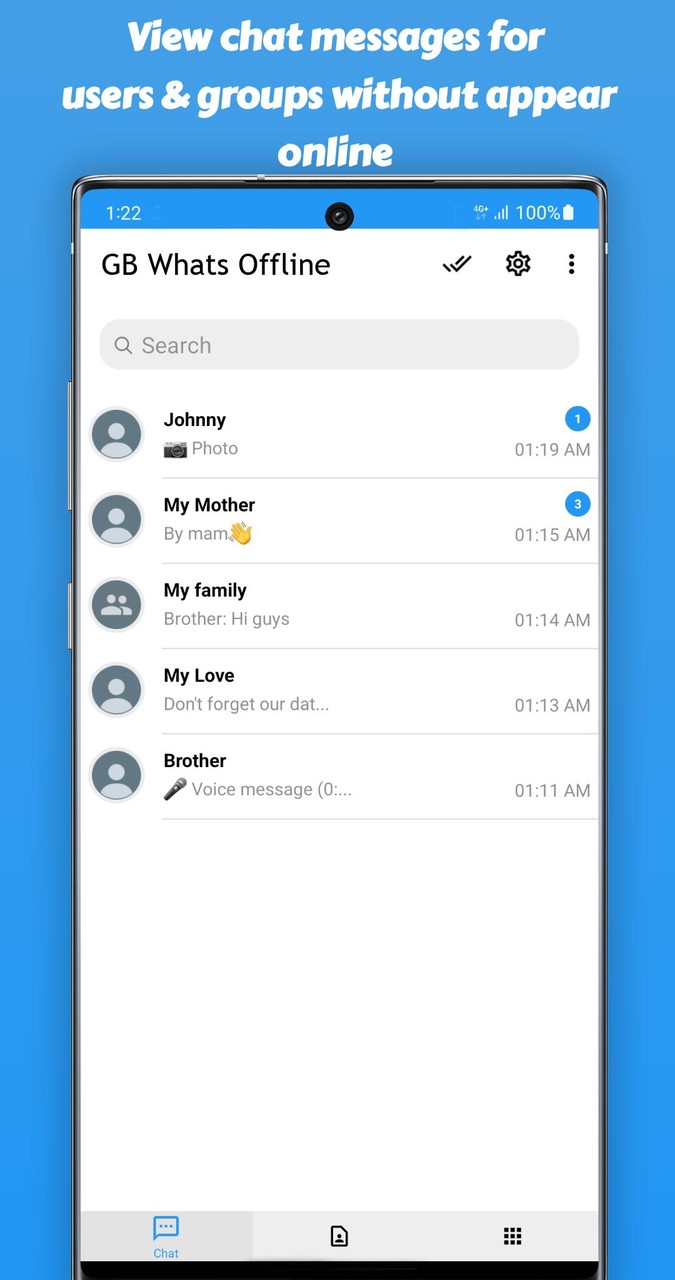 GB Whats Offline for WhatsApp screenshot image 5_Popularmodapk.com