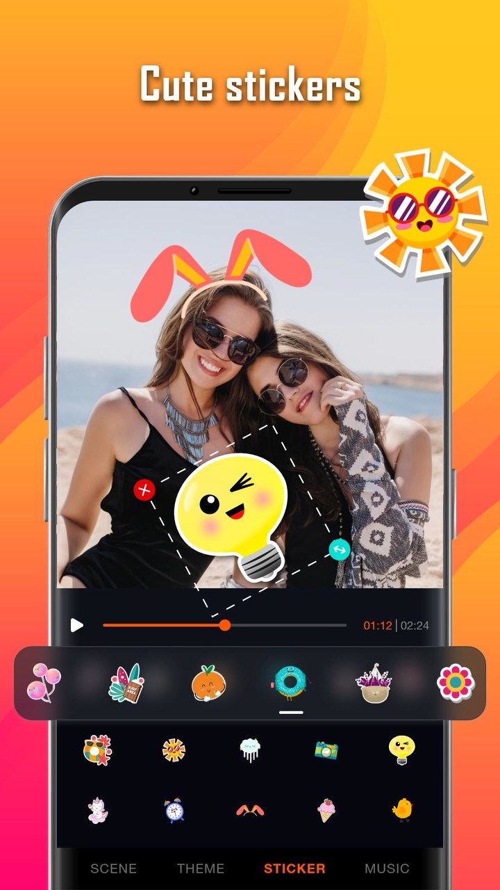 Video Maker with Music screenshot image 28_Popularmodapk.com