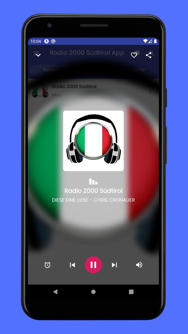 Radio 2000 Südtirol App screenshot image 4_Popularmodapk.com