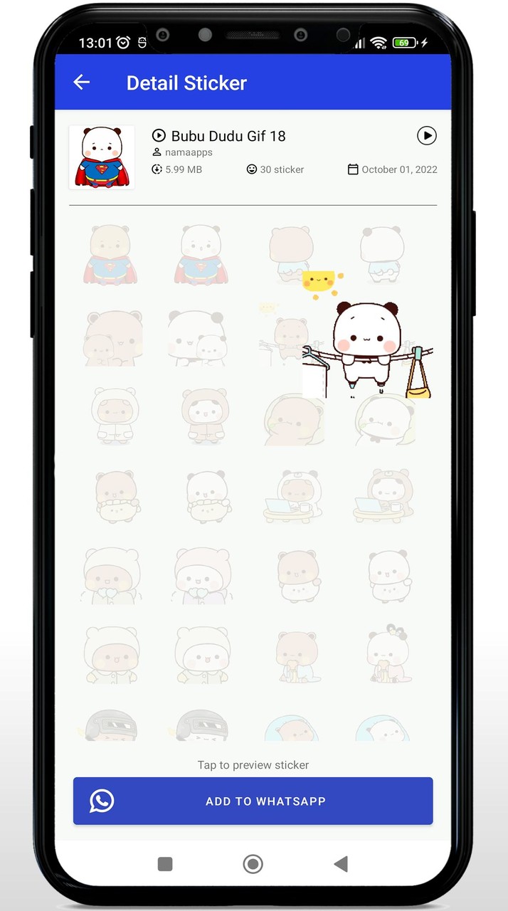 Bubu Dudu Panda WAStickerApps screenshot image 12_Popularmodapk.com