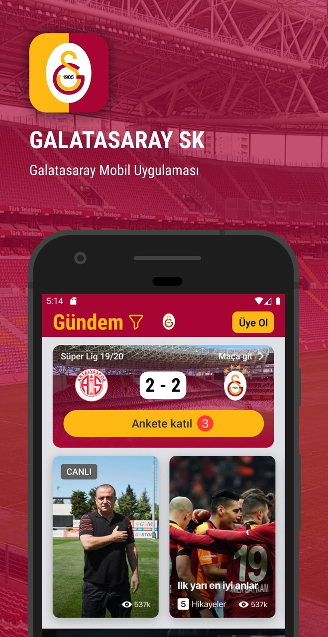 Galatasaray screenshot image 2_Popularmodapk.com