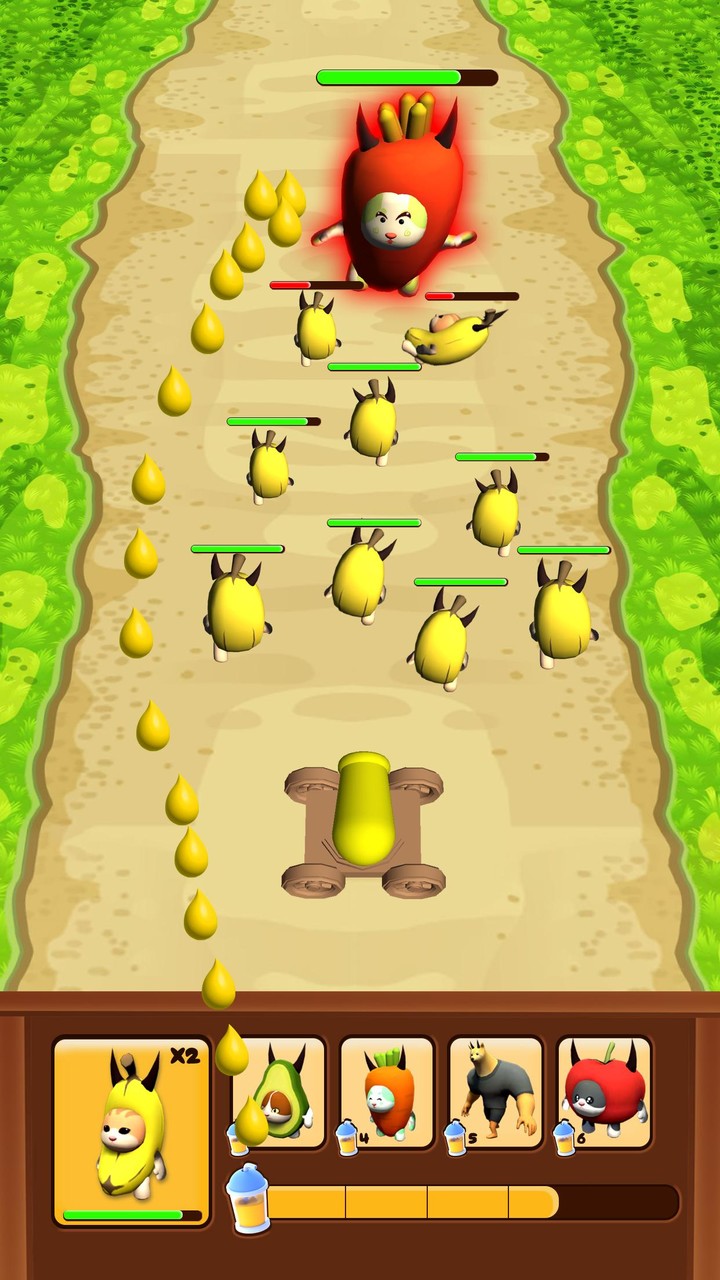 Banana Fight: Survival Master screenshot image 4_Popularmodapk.com