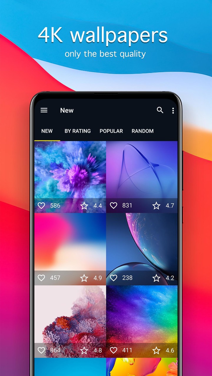 Wallpapers for iPhone 4K (iOS) screenshot image 1_Popularmodapk.com