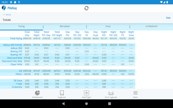PilotLog screenshot image 4_Popularmodapk.com