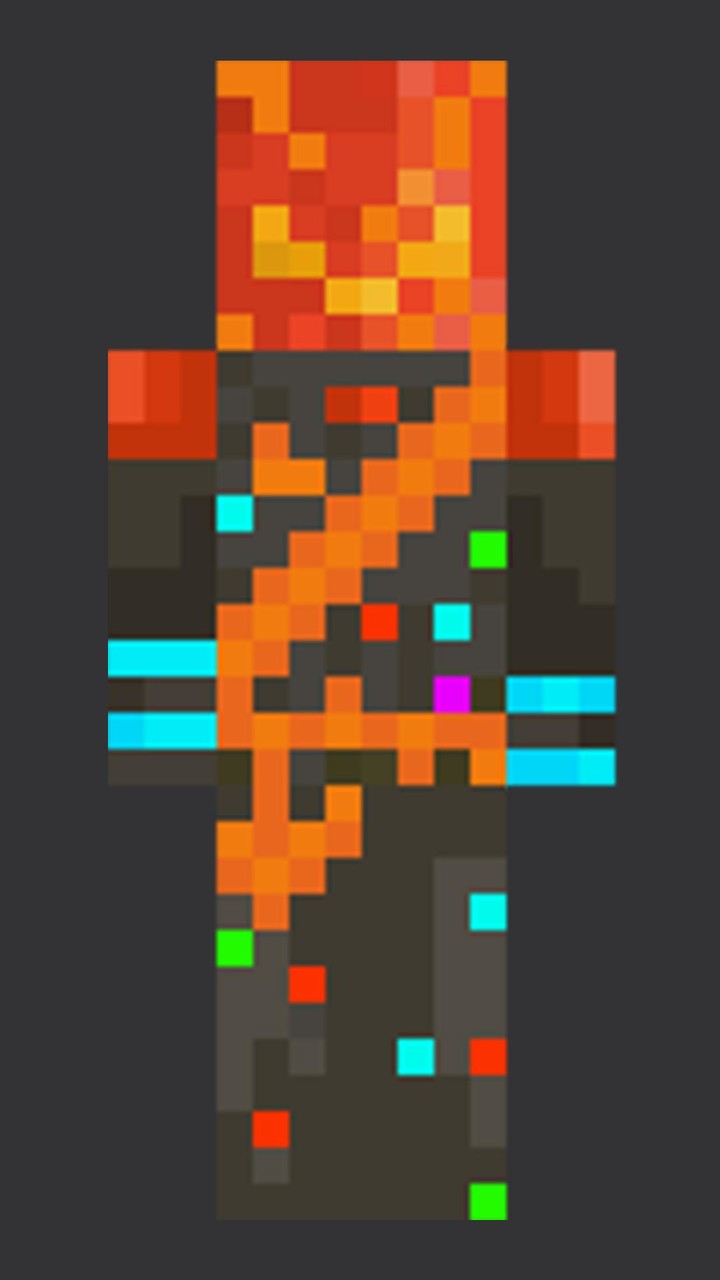 Ghost Rider Minecraft Skin screenshot image 3_Popularmodapk.com