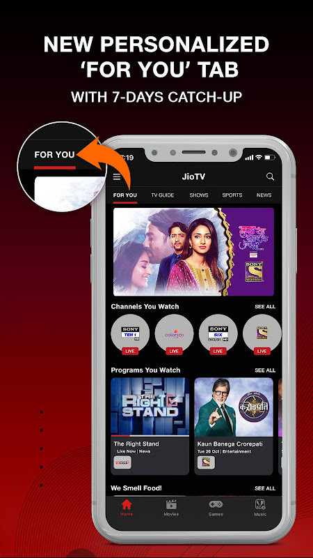 JioTV<span>(mod)</span> screenshot image 9_Popularmodapk.com