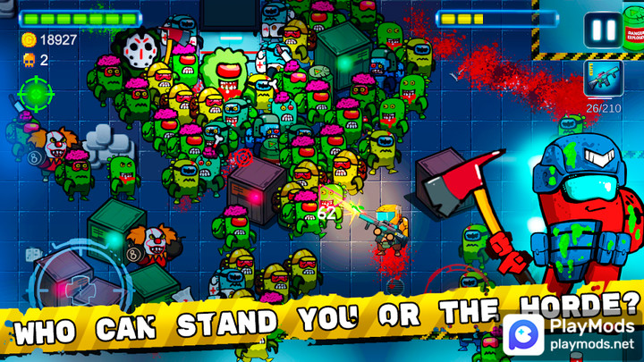 Space Zombie Shooter screenshot image 1_Popularmodapk.com