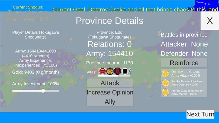 Sengoku Wars screenshot image 5_Popularmodapk.com