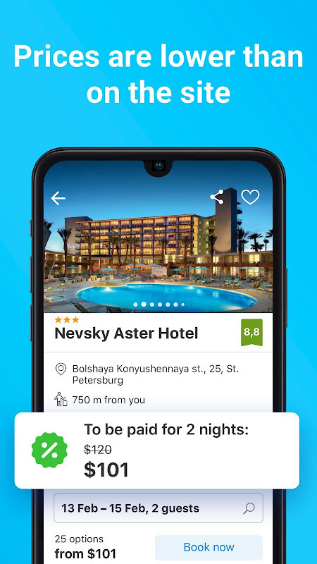 Ostrovok – Book a Hotel screenshot image 2_Popularmodapk.com