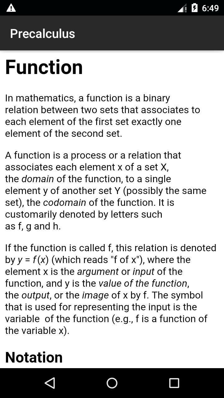 Precalculus screenshot image 5_Popularmodapk.com