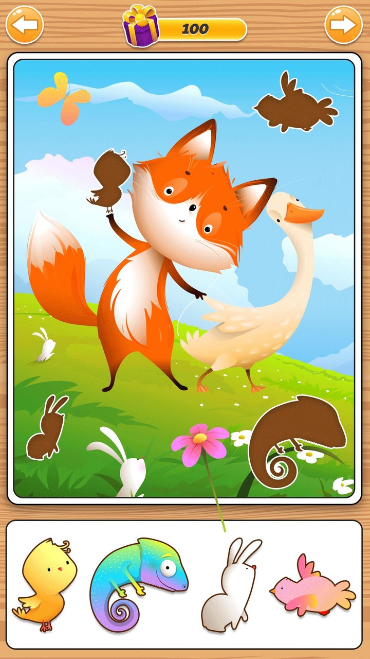 Animal Jigsaw Puzzles: Kids screenshot image 1_Popularmodapk.com