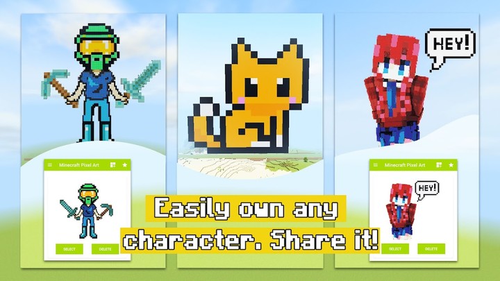 PixelArt Photos for Minecraft screenshot image 2_Popularmodapk.com