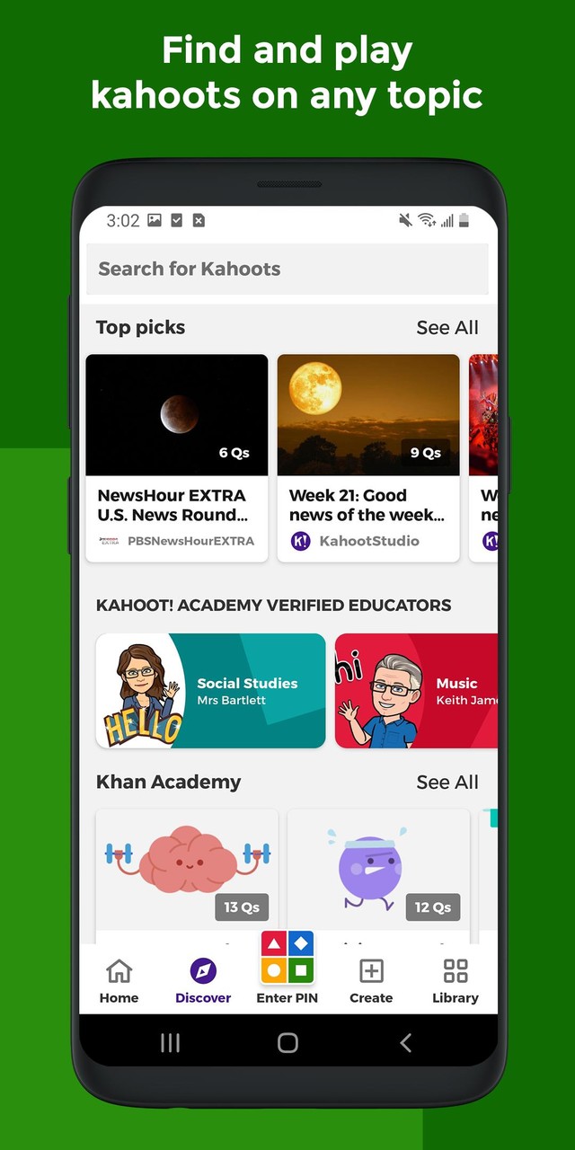 Kahoot! Play & Create Quizzes screenshot image 5_Popularmodapk.com