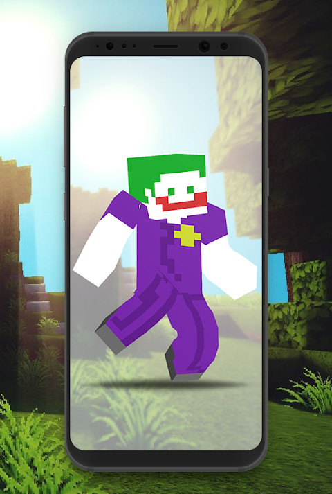Skin Joker For Minecraft screenshot image 2_Popularmodapk.com