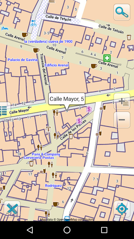 Map of Madrid offline screenshot image 8_Popularmodapk.com