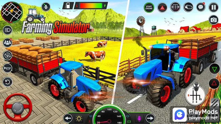 Indian Farming Tractor Game 3D<span>(Speed Hack)</span> screenshot image 2_Popularmodapk.com