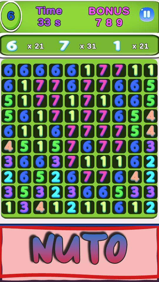 Pop Number Puzzle 10x10 - Nuto screenshot image 2_Popularmodapk.com