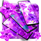 Purple live wallpaper22.6_Popularmodapk.com