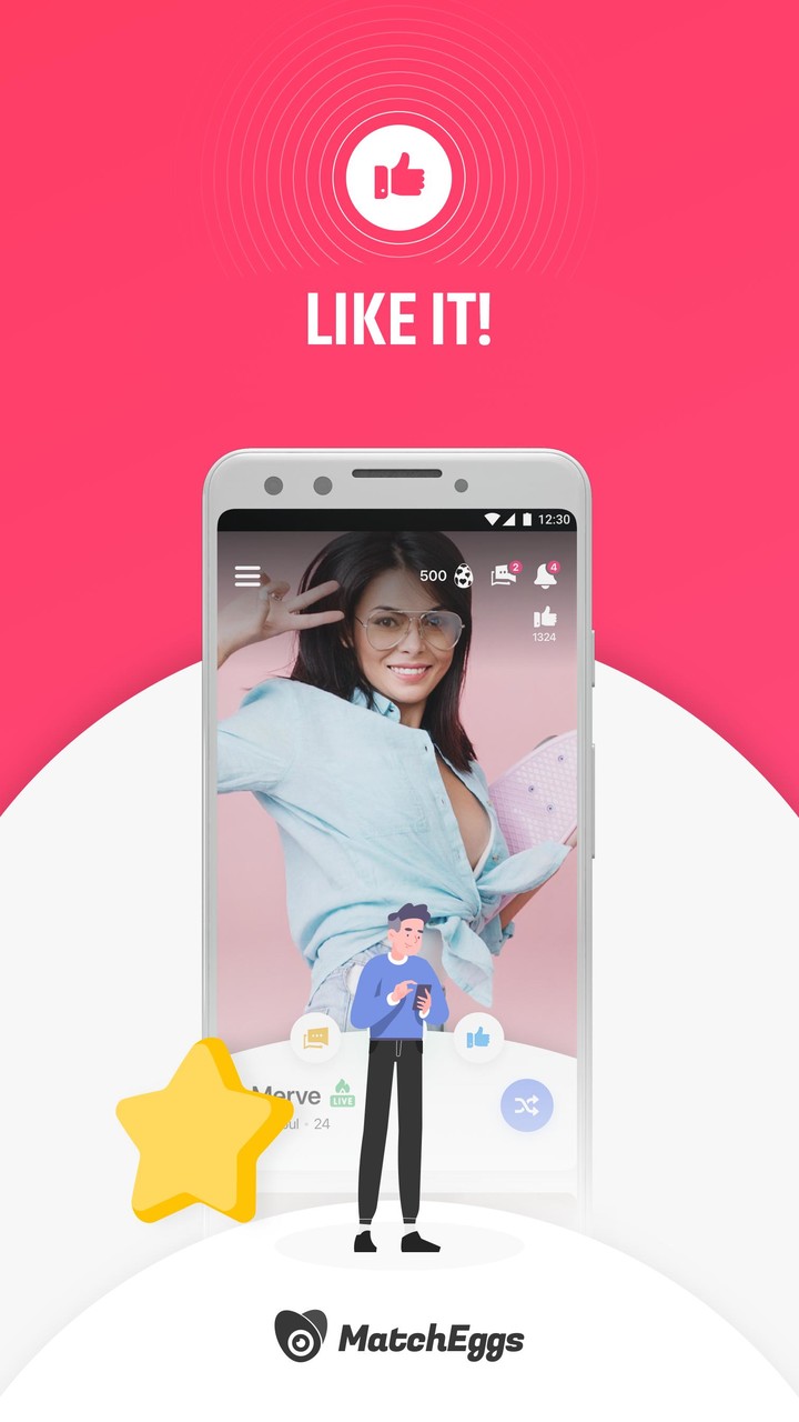 MatchEggs - Video Chat screenshot image 10_Popularmodapk.com