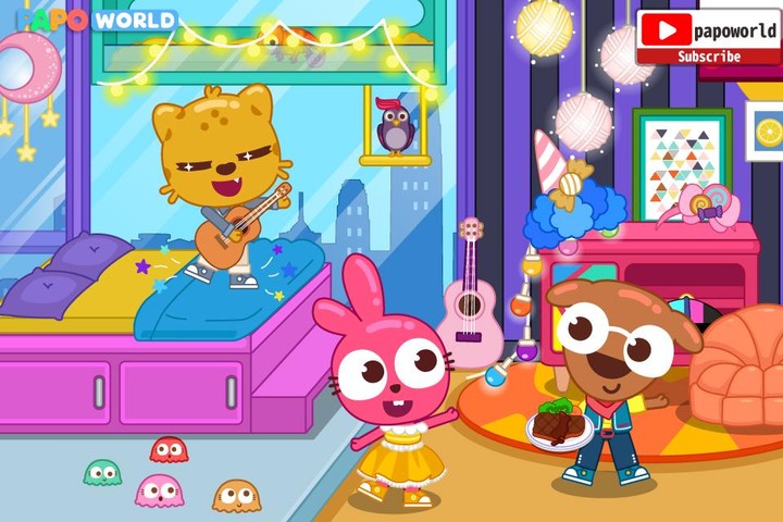 Papo Town Apartment screenshot image 3_Popularmodapk.com