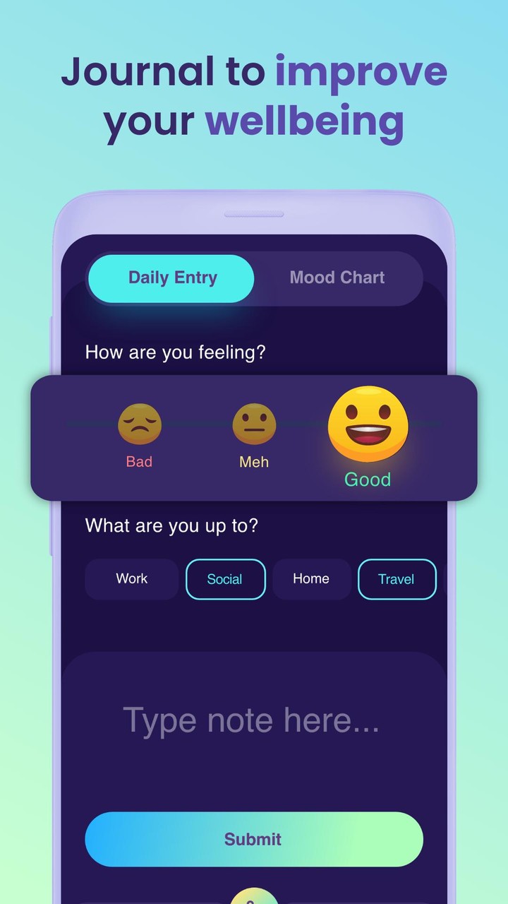 MyBubble: Mood Tracker Journal screenshot image 4_Popularmodapk.com