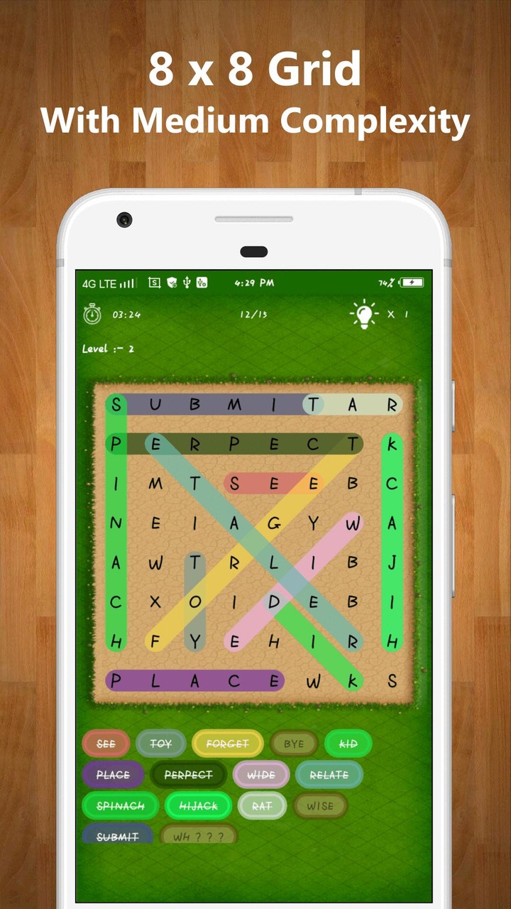 Word Search - Word Link screenshot image 3_Popularmodapk.com
