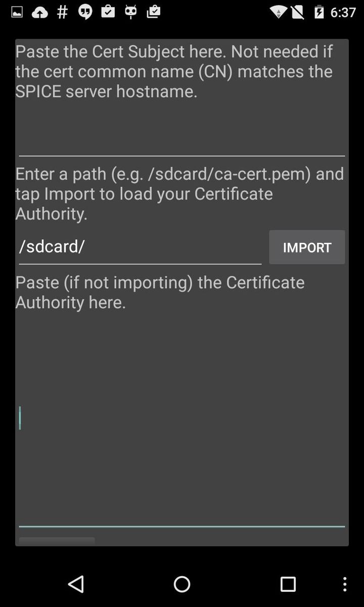 aSPICE: Secure SPICE Client screenshot image 23_Popularmodapk.com