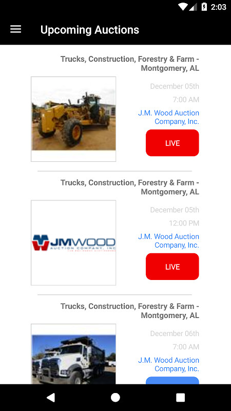 JM Wood Live Auction screenshot image 4_Popularmodapk.com