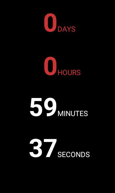 COUNTDOWN - Pick a date time and start counting screenshot image 5_Popularmodapk.com