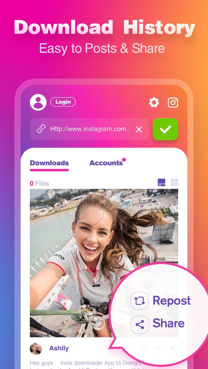 Downloader for Instagram screenshot image 30_Popularmodapk.com