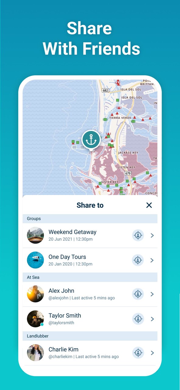 Wavve Boating: Easy Marine GPS screenshot image 23_Popularmodapk.com