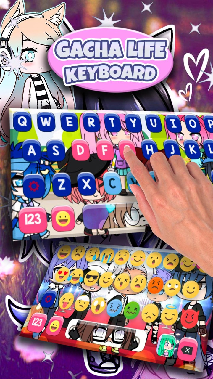 Gachaa Life style Keyboard screenshot image 4_Popularmodapk.com