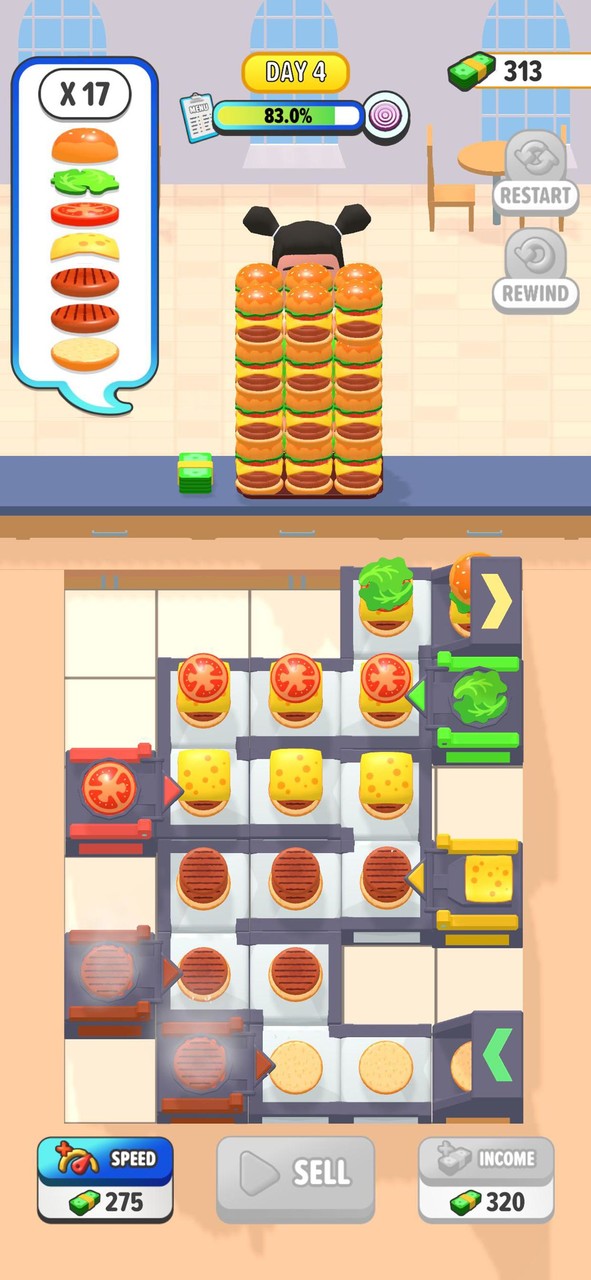 Burger Factory Idle screenshot image 3_Popularmodapk.com