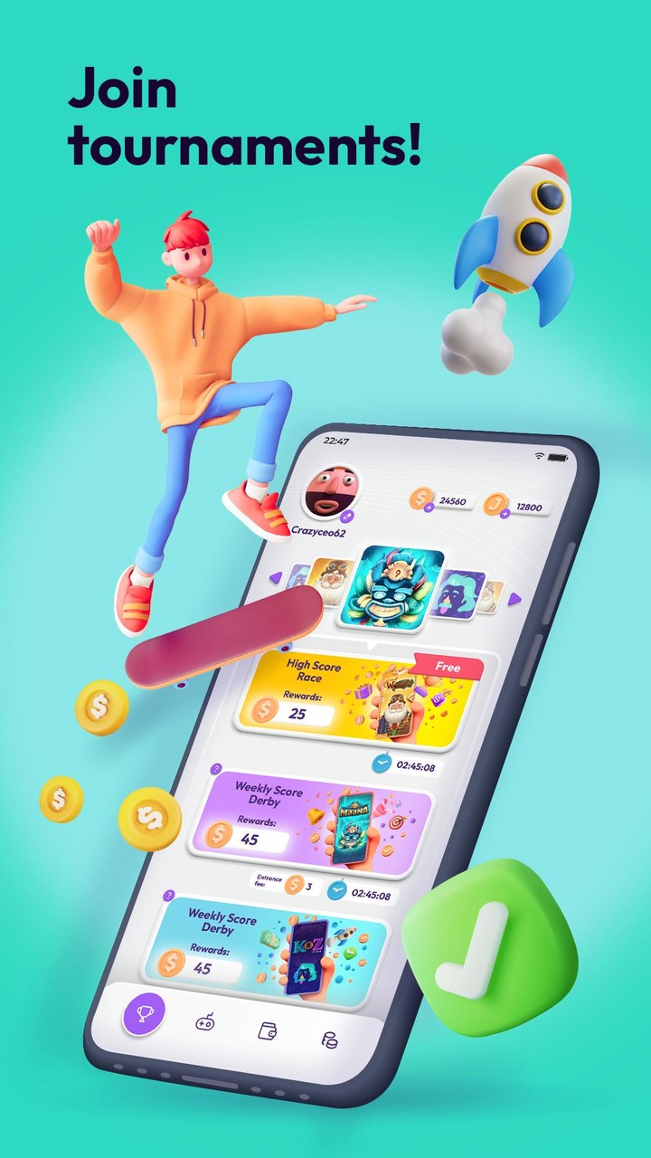 Jeton: Play & Earn Real Prizes screenshot image 4_Popularmodapk.com