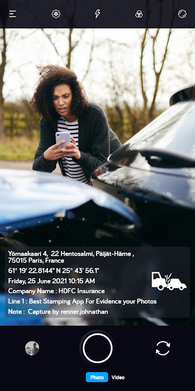 Proof Cam for Evidence stamps screenshot image 4_Popularmodapk.com