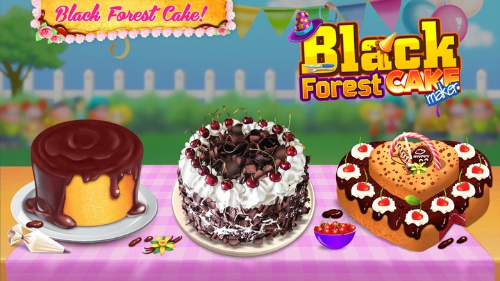 Black Forest Cake Maker screenshot image 1_Popularmodapk.com