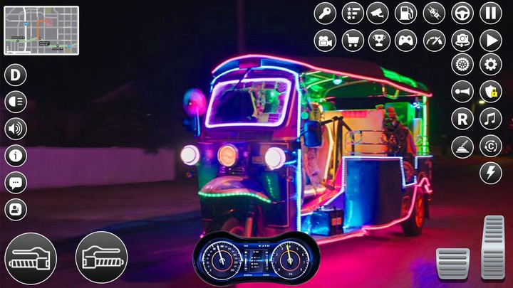 Auto rickshaw driving game 3d screenshot image 5_Popularmodapk.com