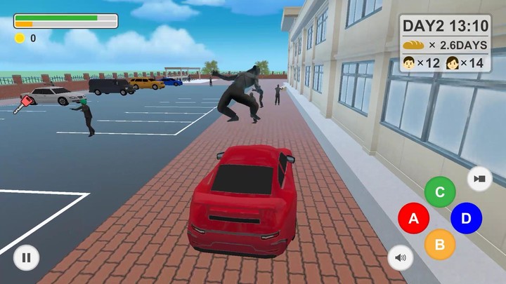 Zombie School Simulator screenshot image 11_Popularmodapk.com