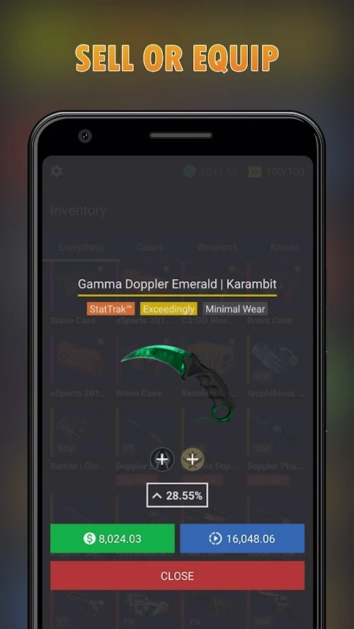 Counter-Strategy - CS GO Simulator & Case Opening(MOD) screenshot image 5_Popularmodapk.com