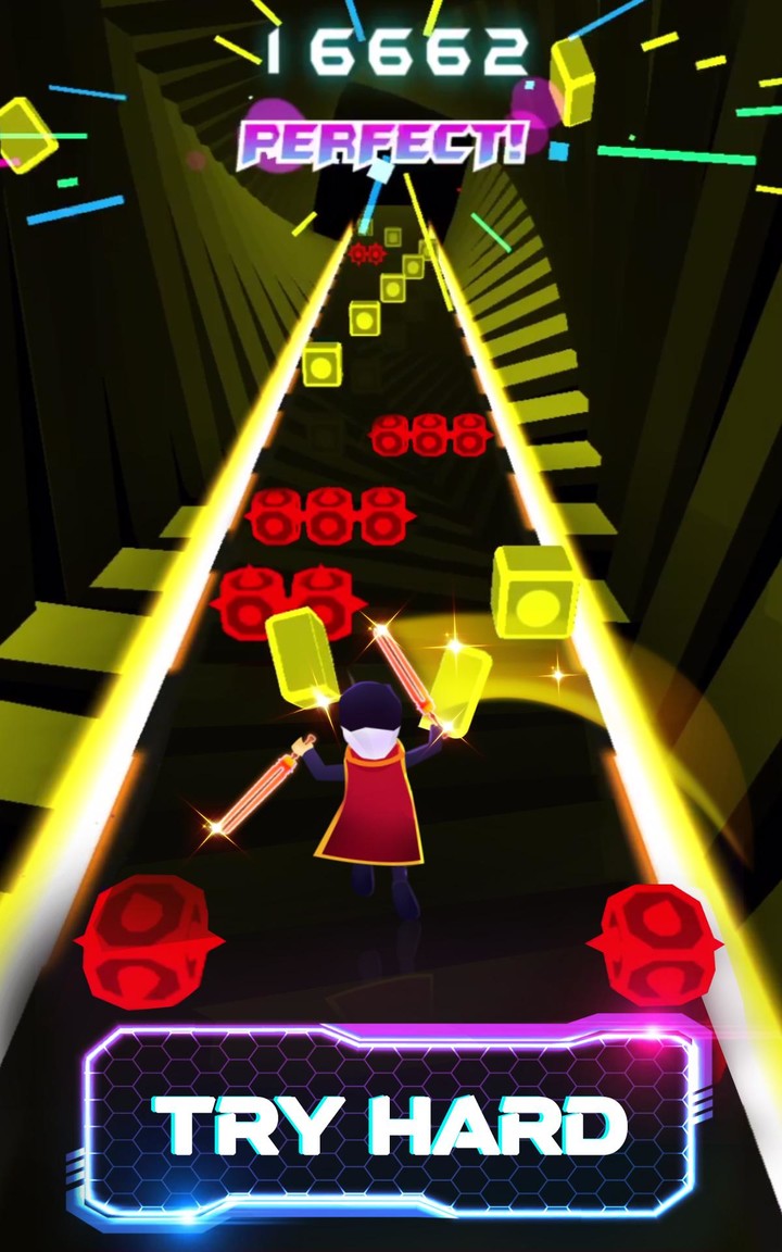 Beat Blader 3D: Dash and Slash screenshot image 2_Popularmodapk.com